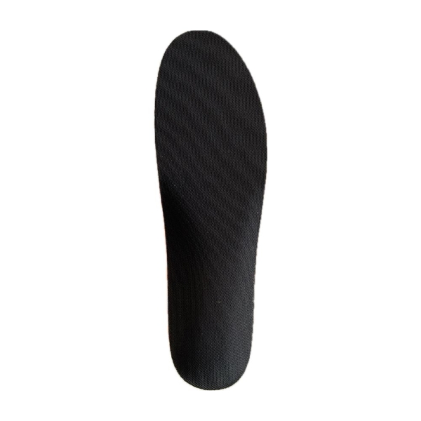 Eva + memory foam + forefoot and heel shock absorbing pads + hard Eva arch support