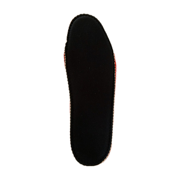 Red PU Black Fleece Cloth