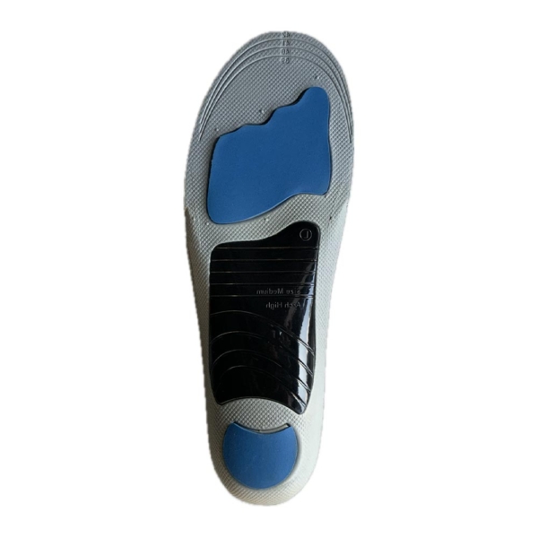 Sublimation fabric + EVA + American poro shock absorber forefoot and heel + TPU arch support x